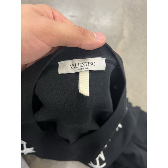 Valentino Men's Black Star Design Casual Shirt Size Large - Picture 8 of 8